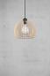 Preview: Filigrane Holz Pendelleuchte 30cm NORDLUX